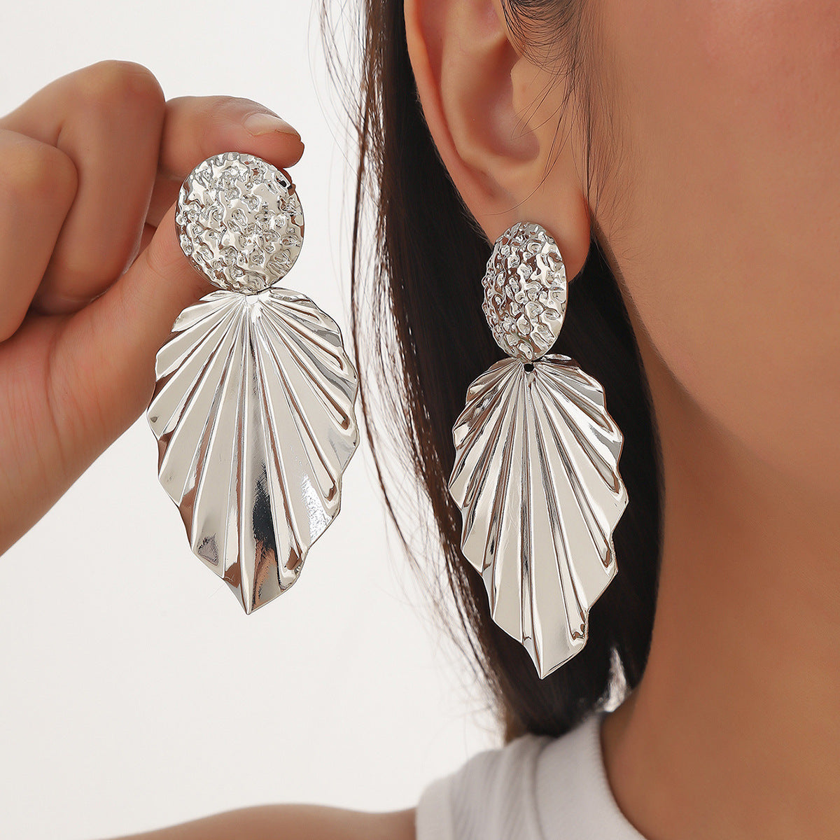 Wholesale of Uniquely Shaped Metal Earrings